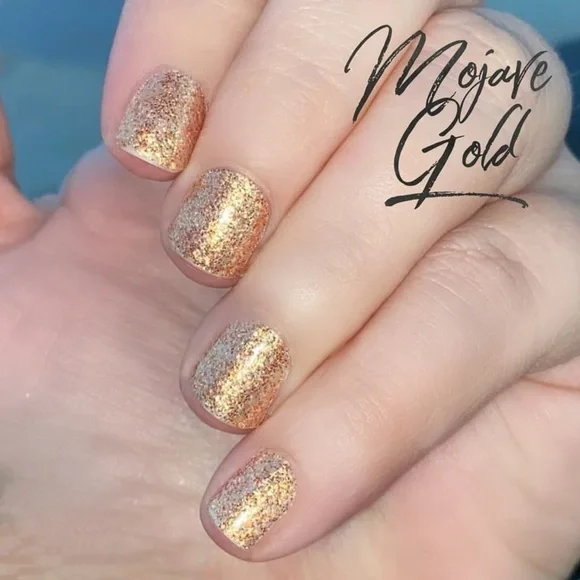 Color Street | Mojave Gold, a gold glitter, hard to find - retired set - Picture 10 of 10